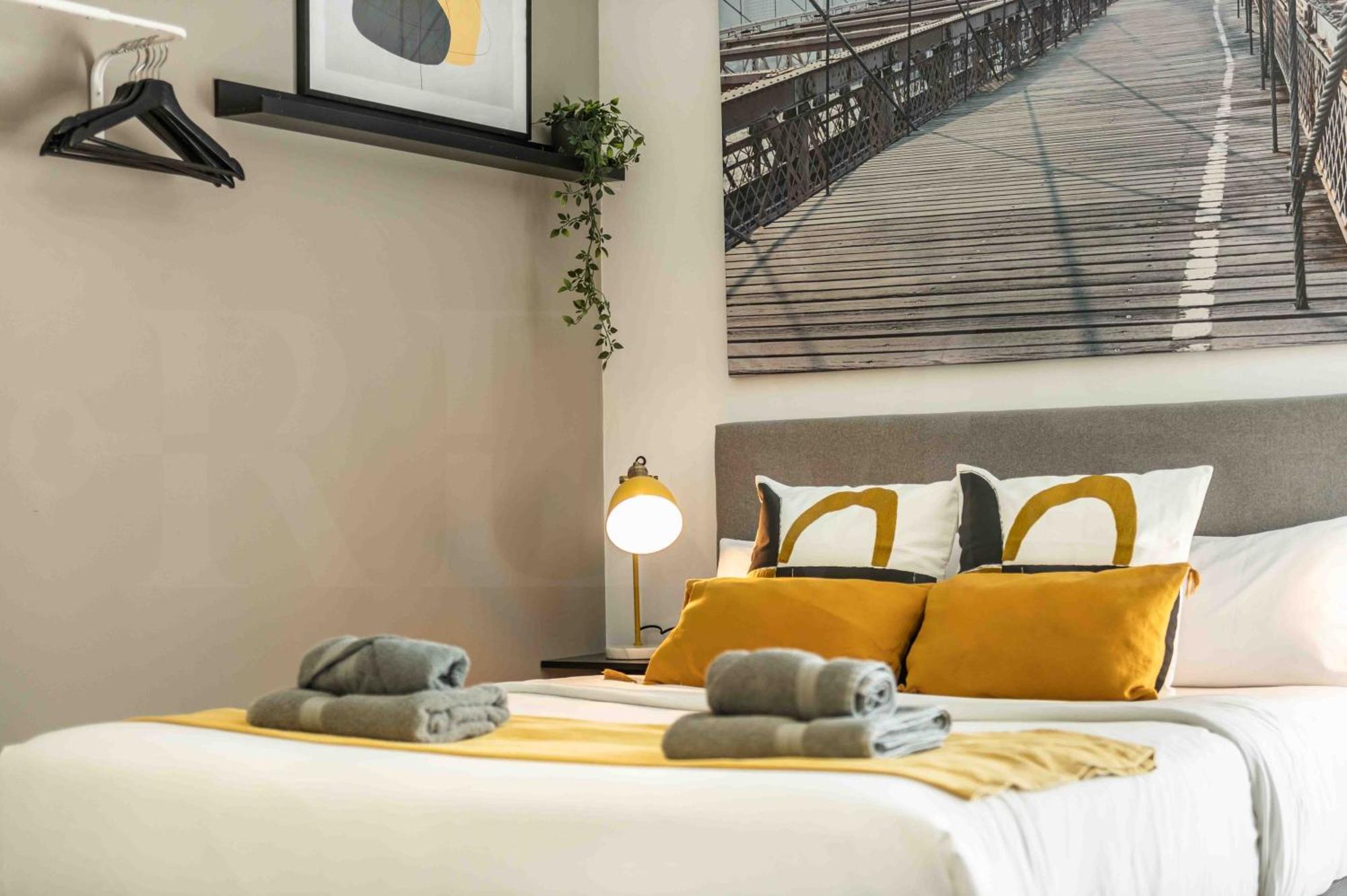 Modern Studio With Private Rooftop Terrace By Rems Málaga Eksteriør bilde